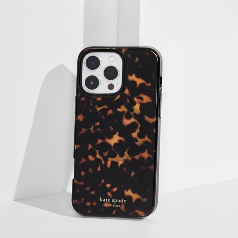 Kate Spade New York Protective MagSafe - Etui iPhone 16 (Tortoise) Kate Spade New York Protective MagSafe - Etui iPhone 16 (Tortoise)