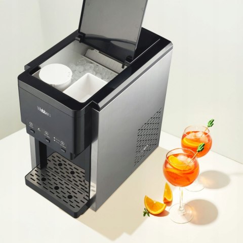Kostkarka do lodu 3w1 Dystrybutor wody Kruszarka WEBBER 200W 20kg/24h 6 L Kostkarka do lodu 3w1 Dystrybutor wody Kruszarka WEBBER 200W 20kg/24h 6 L