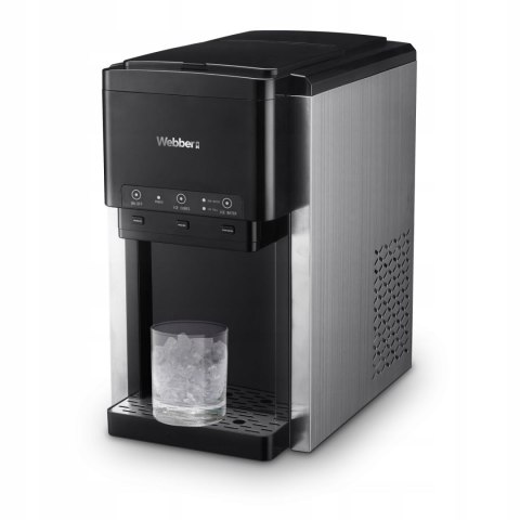Kostkarka do lodu 3w1 Dystrybutor wody Kruszarka WEBBER 200W 20kg/24h 6 L Kostkarka do lodu 3w1 Dystrybutor wody Kruszarka WEBBER 200W 20kg/24h 6 L