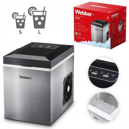 Kostkarka do lodu WEBBER domowa maszyna do kostek 10kg 165W ekspresowy lód
