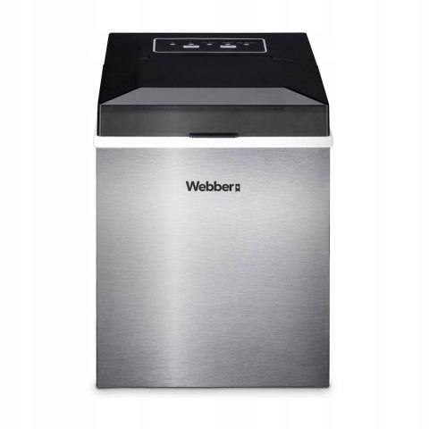 Kostkarka do lodu WEBBER domowa maszyna do kostek 10kg 165W ekspresowy lód Kostkarka do lodu WEBBER domowa maszyna do kostek 10kg 165W ekspresowy lód
