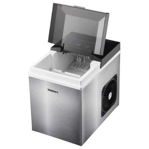 Kostkarka do lodu WEBBER domowa maszyna do kostek 10kg 165W ekspresowy lód Kostkarka do lodu WEBBER domowa maszyna do kostek 10kg 165W ekspresowy lód