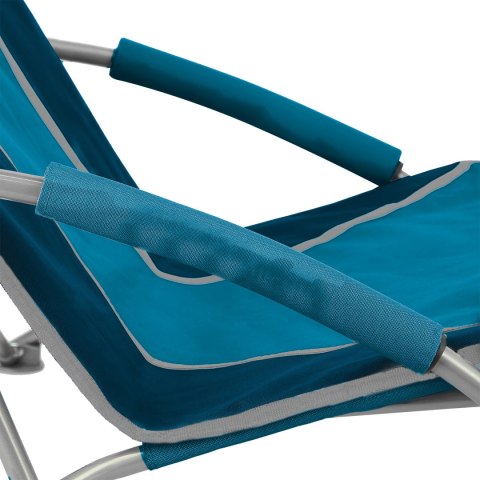 NC3035 KRZESŁO PLAŻOWE NIEBIESKO-SZARE NILS NC3035 KRZESŁO PLAŻOWE NIEBIESKO-SZARE NILS