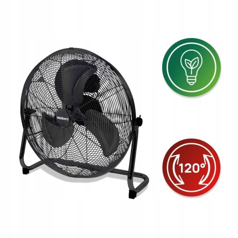 WENTYLATOR Cyrkulator Powietrza PODŁOGOWY DUŻY Wiatrak 50 cm WEBBER CICHY WENTYLATOR Cyrkulator Powietrza PODŁOGOWY DUŻY Wiatrak 50 cm WEBBER CICHY