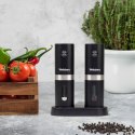 MŁYNEK DO PIEPRZU I SOLI ELEKTRYCZNY AKUMULATOROWY USB - 2 SZT