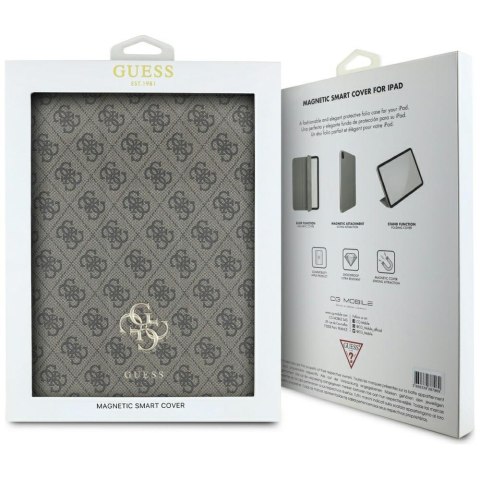 Guess Magnetic 4G Big Logo - Etui iPad Air 13" M3 (2025) / iPad Air 13" M2 (2024) (brązowy) Guess Magnetic 4G Big Logo - Etui iPad Air 13" M3 (2025) / iPad Air 13" M2 (2024) (brązowy)