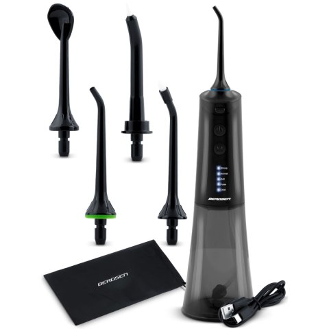 BERDSEN BD-201 Bezprzewodowy irygator dentystyczny 5 trybów USB-C BERDSEN BD-201 Bezprzewodowy irygator dentystyczny 5 trybów USB-C
