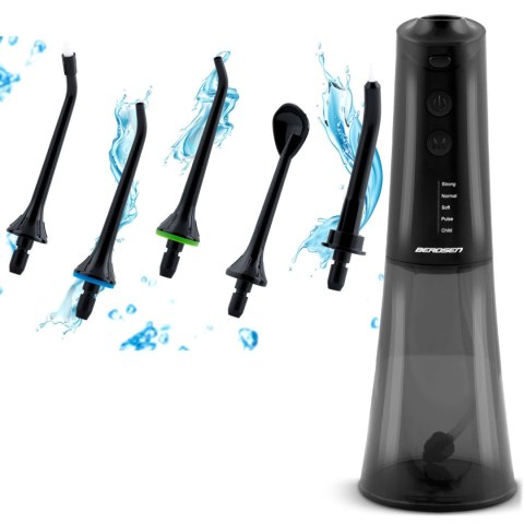 BERDSEN BD-201 Bezprzewodowy irygator dentystyczny 5 trybów USB-C BERDSEN BD-201 Bezprzewodowy irygator dentystyczny 5 trybów USB-C