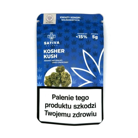 CBD Kwiaty Konopi "KOSHER KUSH" 5 g CBD Kwiaty Konopi "KOSHER KUSH" 5 g