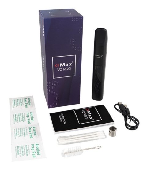 X-MAX V3 PRO - Przenośny waporyzator CZARNY X-MAX V3 PRO - Przenośny waporyzator CZARNY