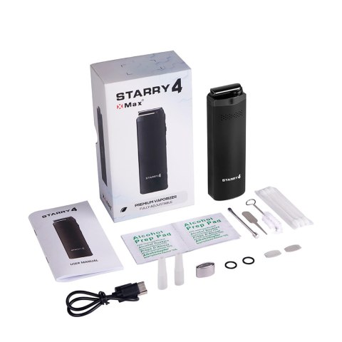 X-MAX Starry 4.0 CZARNY - waporyzator przenośny X-MAX Starry 4.0 CZARNY - waporyzator przenośny