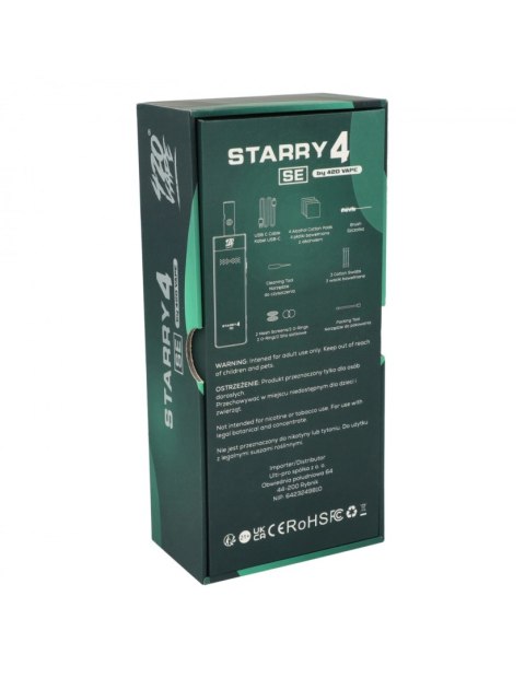 X-MAX Starry 4 SE - przenośny waporyzator X-MAX Starry 4 SE - przenośny waporyzator