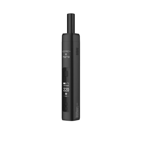 X-MAX V3 Pro Plus x HERO - waporyzator przenośny - czarny X-MAX V3 Pro Plus x HERO - waporyzator przenośny - czarny