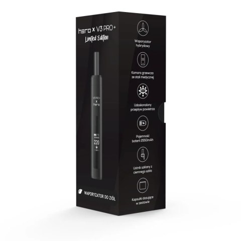 X-MAX V3 Pro Plus x HERO - waporyzator przenośny - niebieski X-MAX V3 Pro Plus x HERO - waporyzator przenośny - niebieski