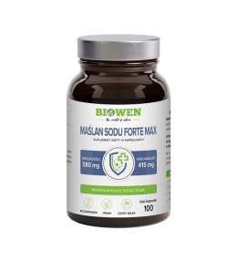 Maślan sodu 580 mg - 100 kapsułek - BIOWEN