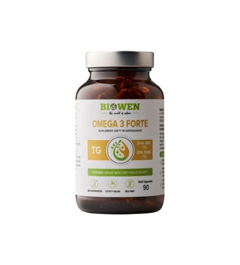 Omega 3 Forte - 90 kapsułek - BIOWEN Omega 3 Forte - 90 kapsułek - BIOWEN
