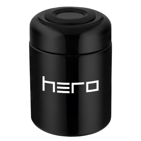 Szklany pojemnik bezzapachowy z higrometrem HERO - 250 ml Szklany pojemnik bezzapachowy z higrometrem HERO - 250 ml