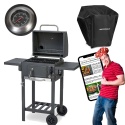 BD-892 Węglowy grill z pokrowcem Berdsen 42×31,5 cm + poradnik PDF