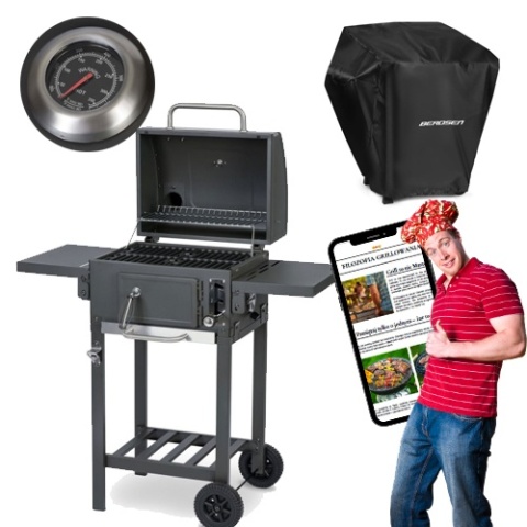 BD-892 Węglowy grill z pokrowcem Berdsen 42×31,5 cm + poradnik PDF BD-892 Węglowy grill z pokrowcem Berdsen 42×31,5 cm + poradnik PDF