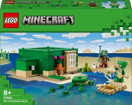 LEGO 21254 MINECRAFT - Domek na plaży żółwi