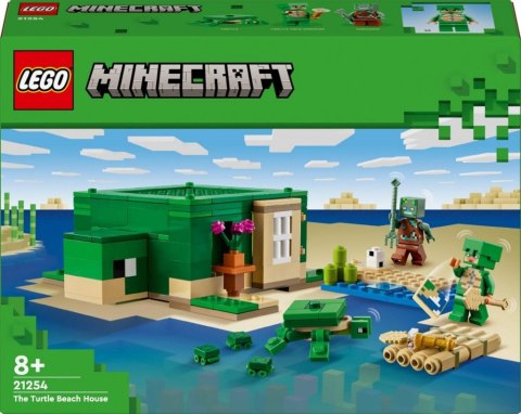 LEGO 21254 MINECRAFT - Domek na plaży żółwi