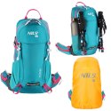 NC1950 Plecak turystyczny Caver 18L NILS CAMP turkusowy outdoor