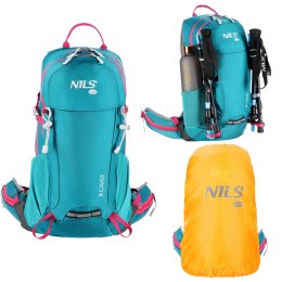 NC1950 Plecak turystyczny Caver 18L NILS CAMP turkusowy outdoor