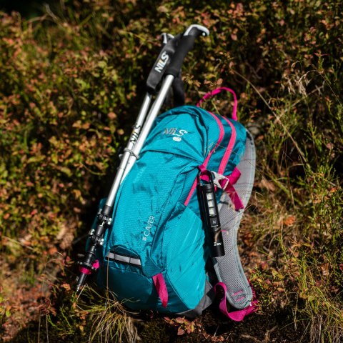 NC1950 Plecak turystyczny Caver 18L NILS CAMP turkusowy outdoor