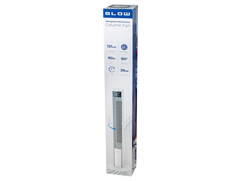 BLOW WENTYLATOR KOLUMNOWY XXL 125CM 90W BIAŁY
