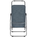 NC3017 Leżak turystyczny plażowy NILS CAMP szary składany ogródowy