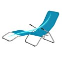 NC3017 Leżak turystyczny plażowy NILS CAMP turkusowy składany