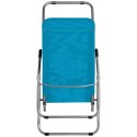 NC3017 Leżak turystyczny plażowy NILS CAMP turkusowy składany