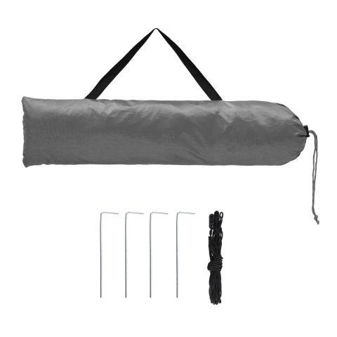 NC3025 Przebieralnia turystyczna XL NILS CAMP szara kabina camping