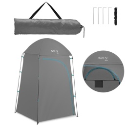 NC3025 Przebieralnia turystyczna XL NILS CAMP szara kabina camping