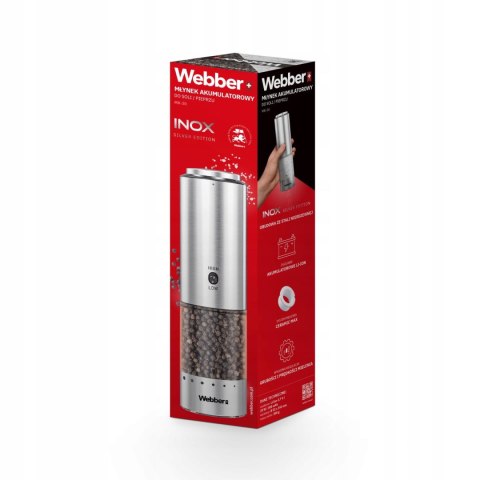 MŁYNEK DO PIEPRZU I SOLI ELEKTRYCZNY AKUMULATOROWY USB MŁYNEK DO SOLI