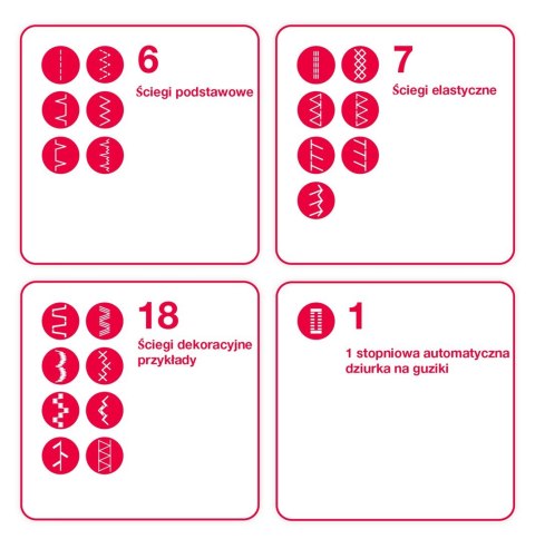 Maszyna do szycia Singer 4432 Black Maszyna do szycia Singer 4432 Black