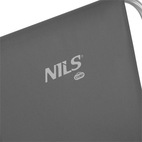 NC3503 KRZESŁO KEMPINGOWE SKŁADANE SZARE NILS CAMP