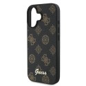 Guess Peony Script MagSafe - Etui iPhone 16 Plus (czarny)