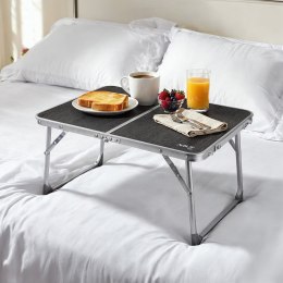 NC3402 STÓŁ TURYSTYCZNY SKŁADANY NISKI CIEMNOSZARY NILS CAMP