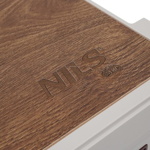 NCB4002 SKŁADANA SKRZYNIA KEMPINGOWA Z FUNKCJĄ STOŁU 2W1 ZIELONA NILS CAMP