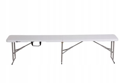 ŁAWKA CATERINGOWA ROZKŁADANA SKŁADANA W WALIZKĘ OGRODOWA BANKIETOWA 180 cm