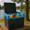 MOCNA LODÓWKA KOMPRESOROWA ZAMRAŻARKA TURYSTYCZNA SAMOCHODOWA 12V/230V 20L