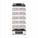 DUŻA Suszarka do Grzybów Owoców Warzyw IDEAL INOX +Termoobieg 400W +Timer
