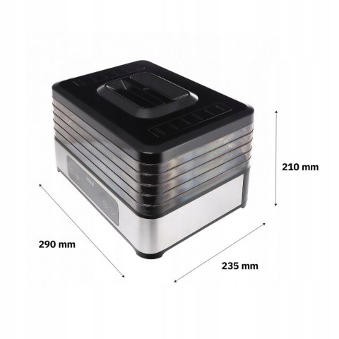 DUŻA Suszarka do Grzybów Owoców Warzyw IDEAL INOX +Termoobieg 400W +Timer DUŻA Suszarka do Grzybów Owoców Warzyw IDEAL INOX +Termoobieg 400W +Timer