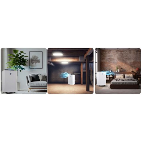 Klimatyzator przenośny 14000 BTU osuszacz grzanie WiFi 37l/24h Berdsen BD-583