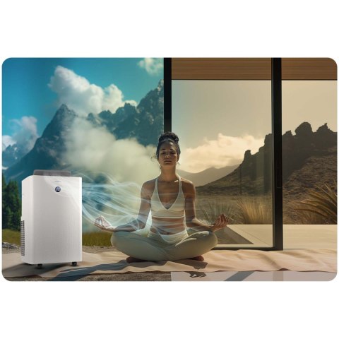 Klimatyzator przenośny 14000 BTU osuszacz grzanie WiFi 37l/24h Berdsen BD-583