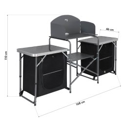 NC3042 Szafka turystyczna kuchenna NILS CAMP składana z osłoną