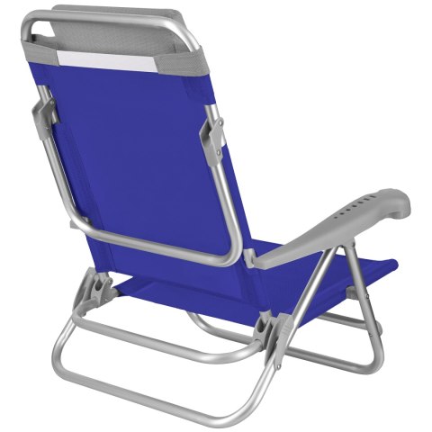 NC3502 Krzesło turystyczne 2w1 NILS CAMP składane niebiesko-szare