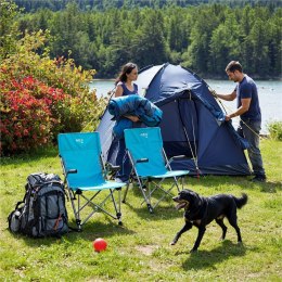 NC3704 KRZESŁO TURYSTYCZNE NIEBIESKIE NILS CAMP