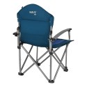 NC3705 Krzesło turystyczne składane NILS CAMP niebieskie outdoor